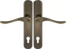 Haven Oval Longplate E85 Keyhole - ORB