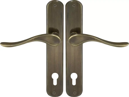 Haven Oval Longplate E85 Keyhole - ORB