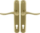 Haven Oval Longplate E85 Keyhole - PB