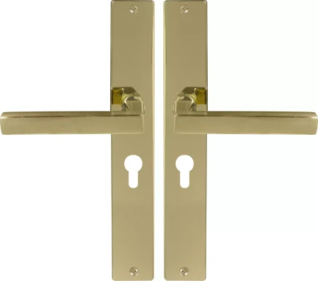 Federal Square Longplate E48 Keyhole - PB
