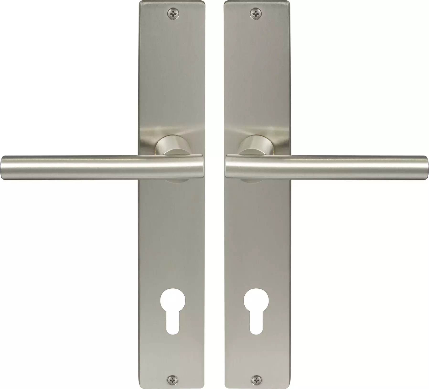 Charleston Square Longplate E85 Keyhole - BN