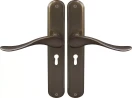 Haven Oval Longplate Std Keyhole - AB