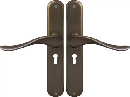 Haven Oval Longplate Std Keyhole - AB