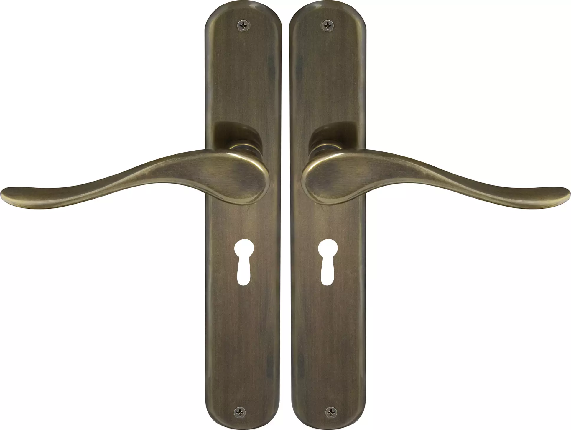 Haven Oval Longplate Std Keyhole - ORB