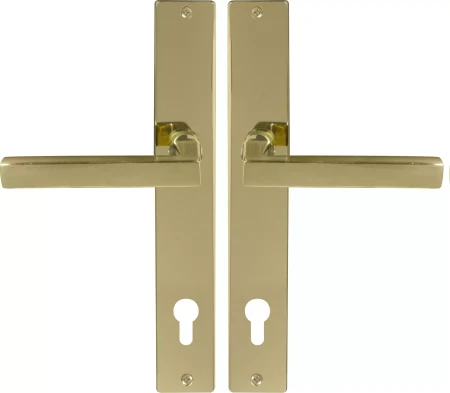 Federal Square Longplate E85 Keyhole - PB