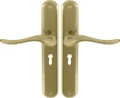 Haven Oval Longplate Std Keyhole - PB