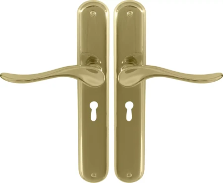Haven Oval Longplate Std Keyhole - PB