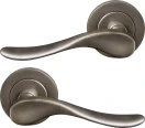 Haven 64mm Large Rose Lever Set - NB