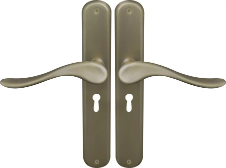 Haven Oval Longplate Std Keyhole - RB