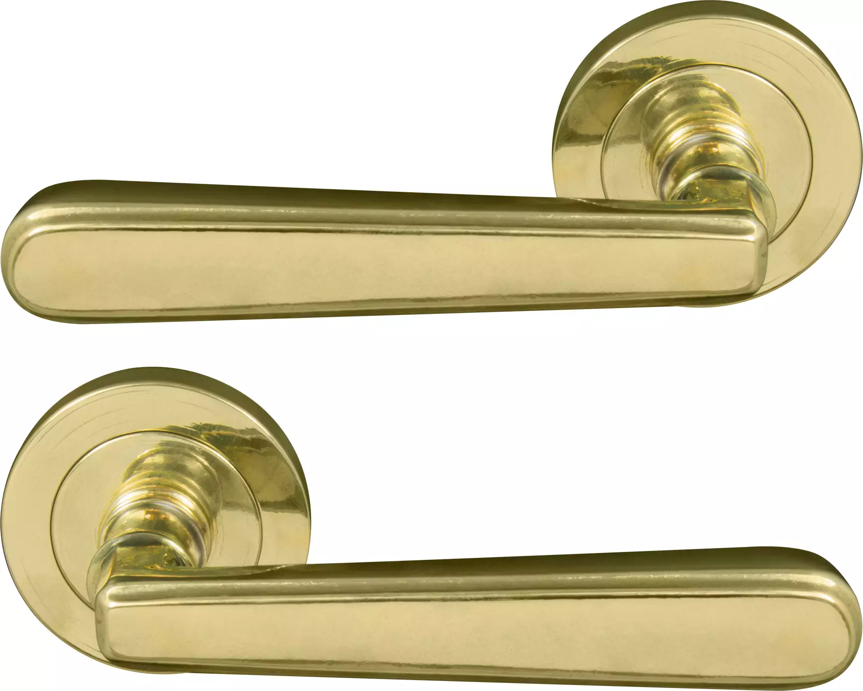 Villa 52mm Round Rose Lever Set - UB