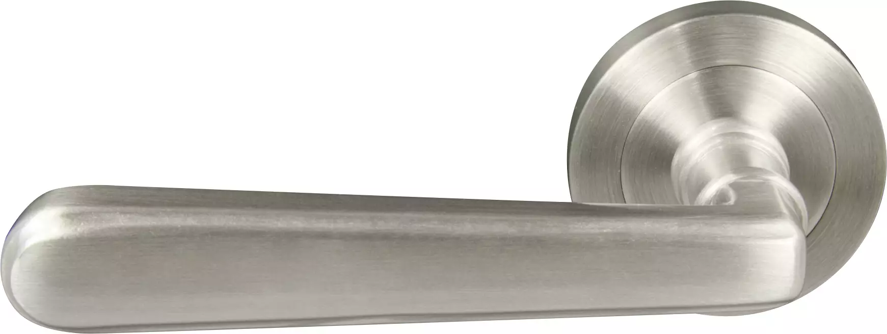 Villa Round Rose Dummy Lever - BN