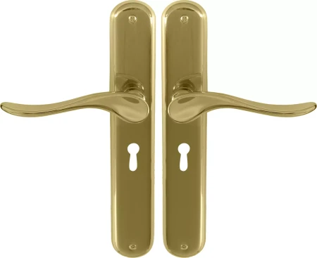 Haven Oval Longplate Std Keyhole - UB