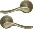 Haven 64mm Large Rose Lever Set - RB