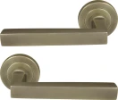 Federal 52mm Round Rose Lever Set - RB