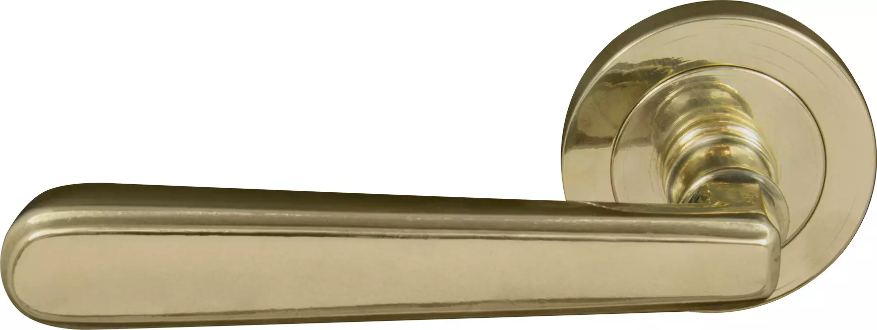 Villa Round Rose Dummy Lever - PB