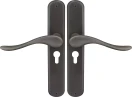 Haven Oval Longplate E48 Keyhole - DRB