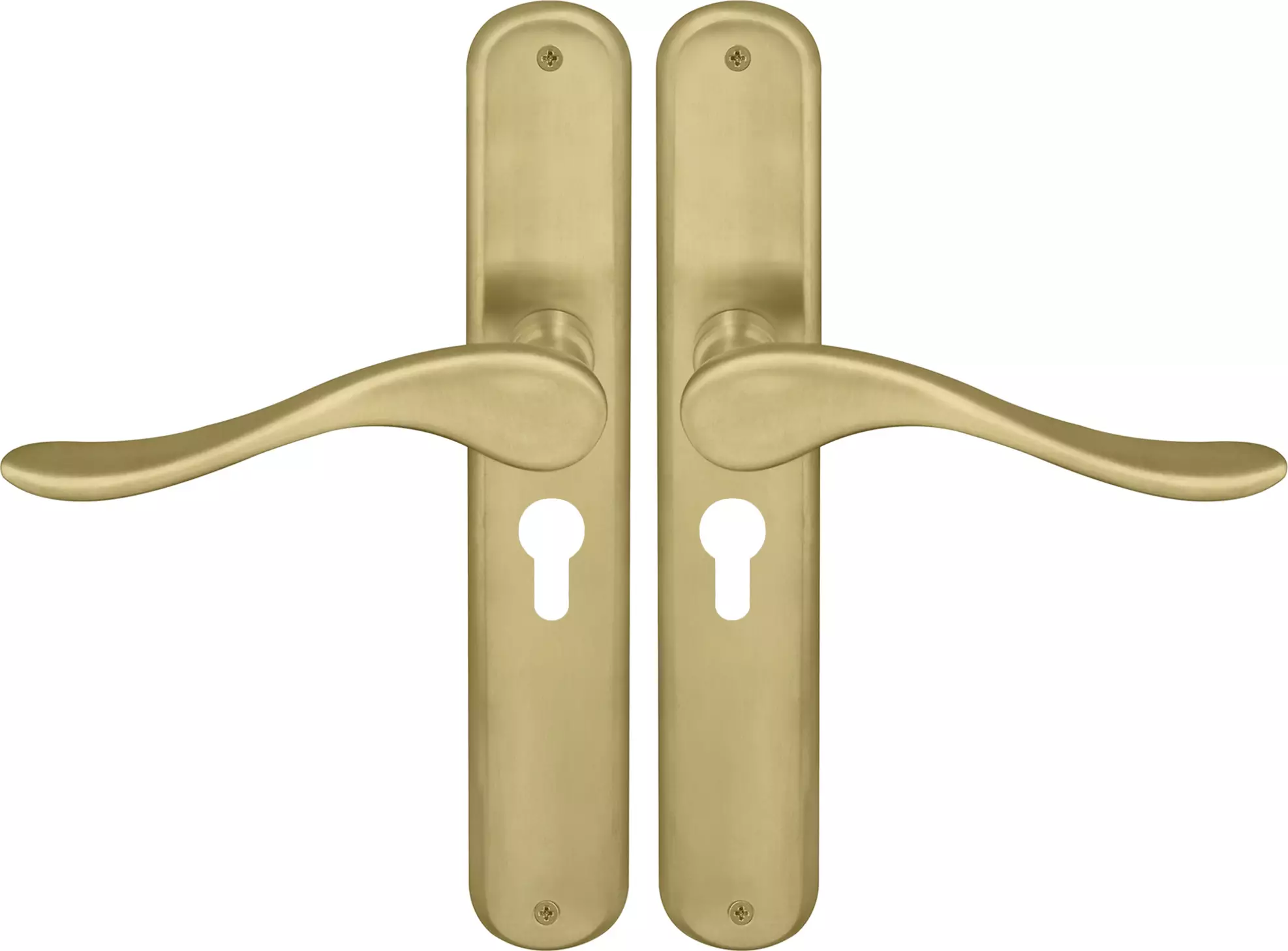 Haven Oval Longplate E48 Keyhole - MSB