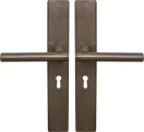 Charleston Square Longplate Std Keyhole - AB