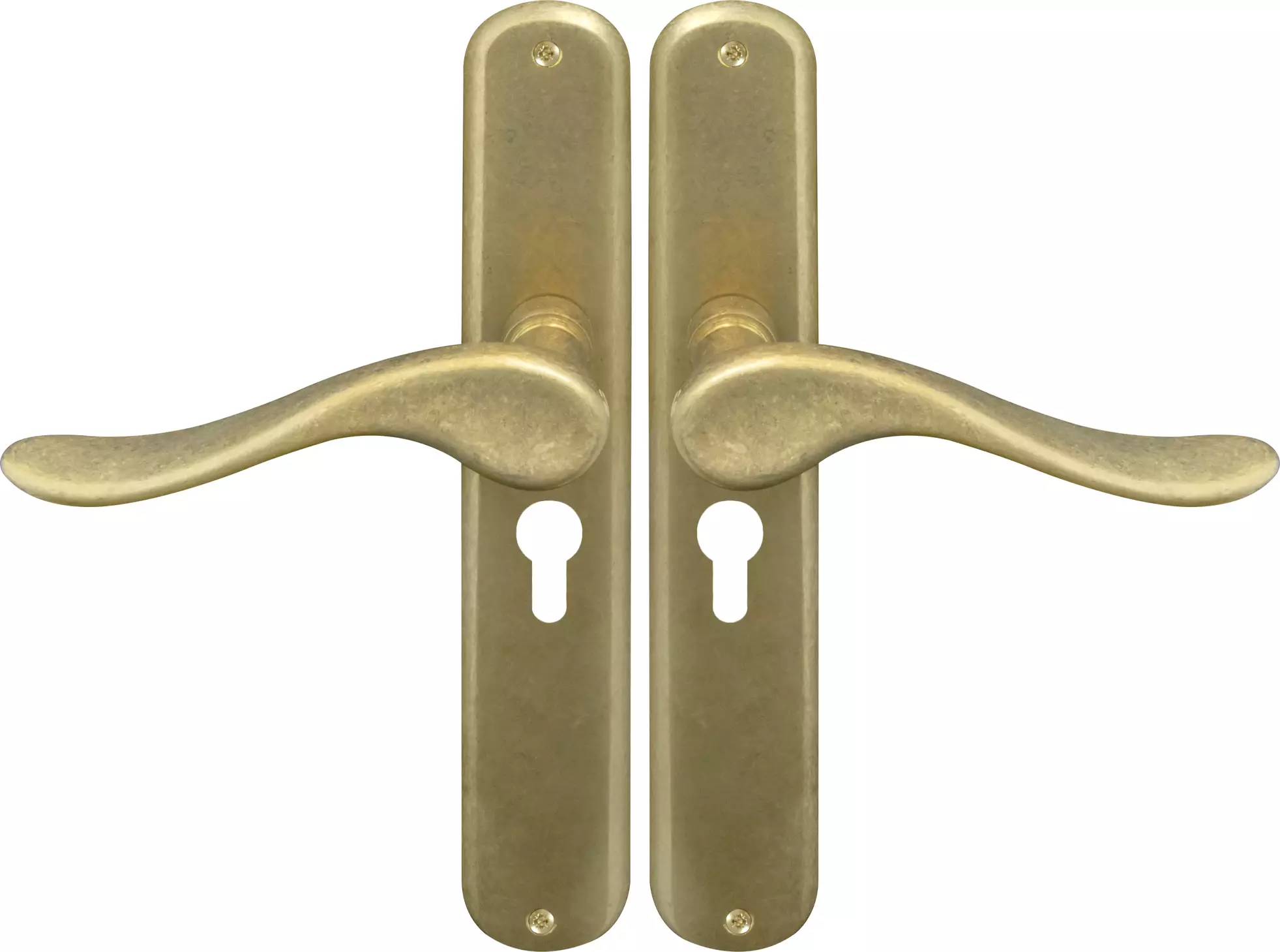 Haven Oval Longplate E48 Keyhole - RLB