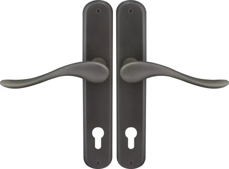 Haven Oval Longplate E85 Keyhole - DRB