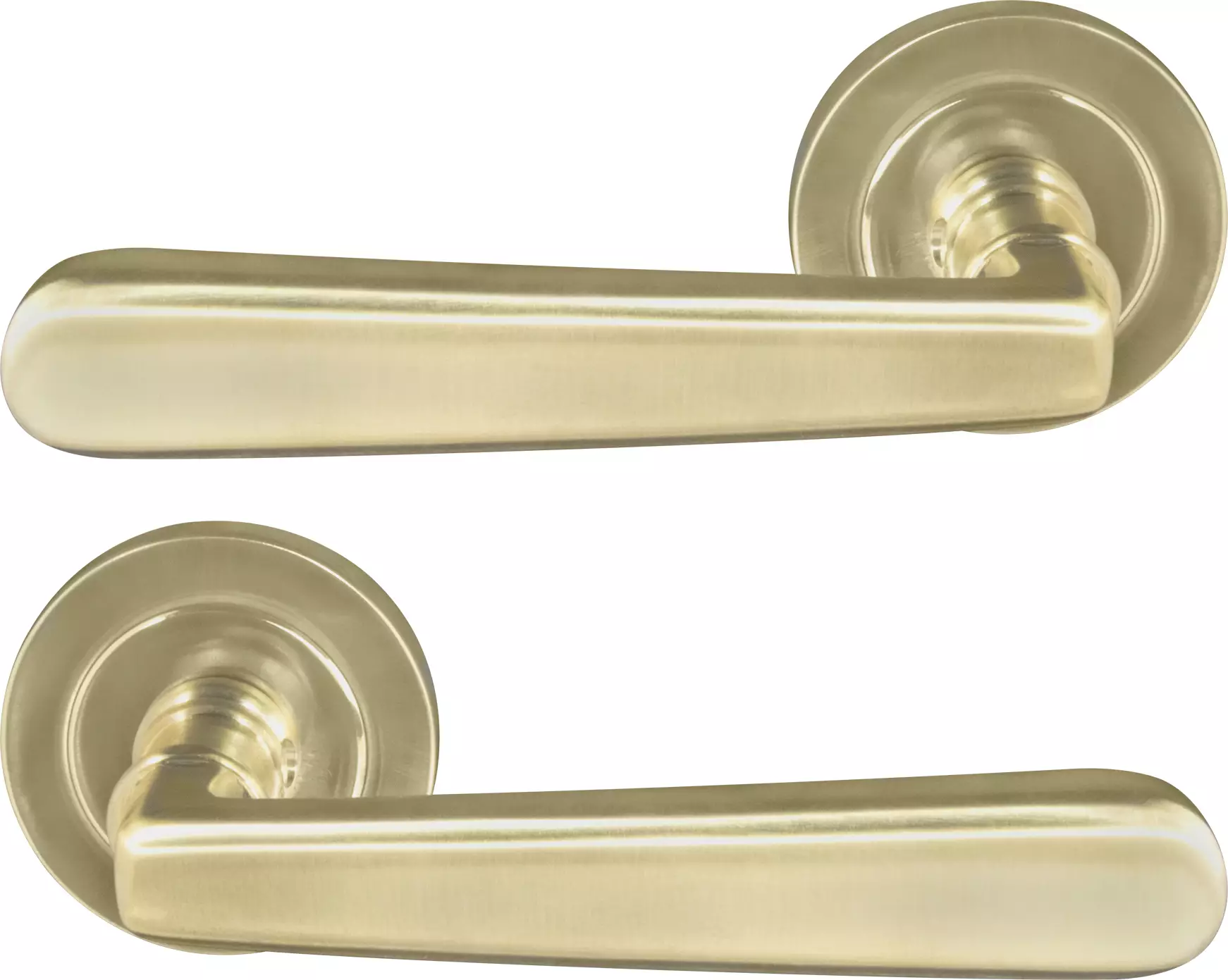 Villa 52mm Round Rose Lever Set - USB