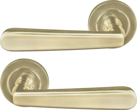 Villa 52mm Round Rose Lever Set - USB