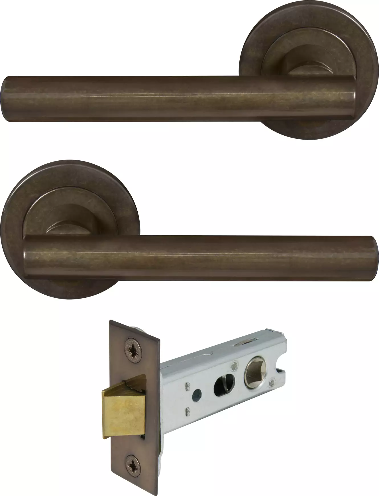 Charleston Round Rose Passage Set - AB