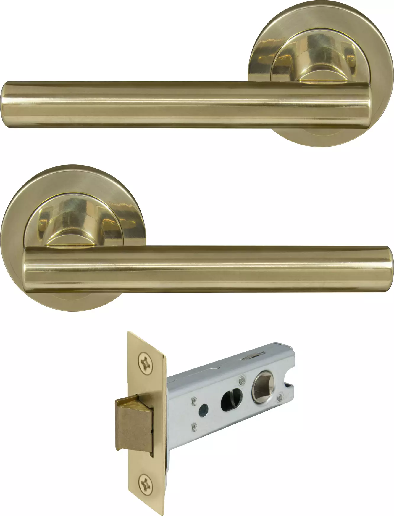 Charleston Round Rose Passage Set - PB