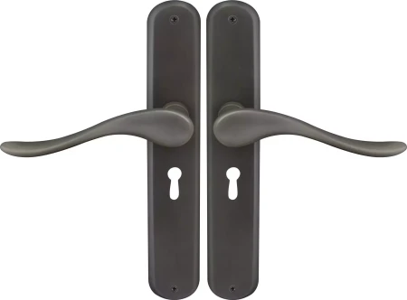 Haven Oval Longplate Std Keyhole - DRB