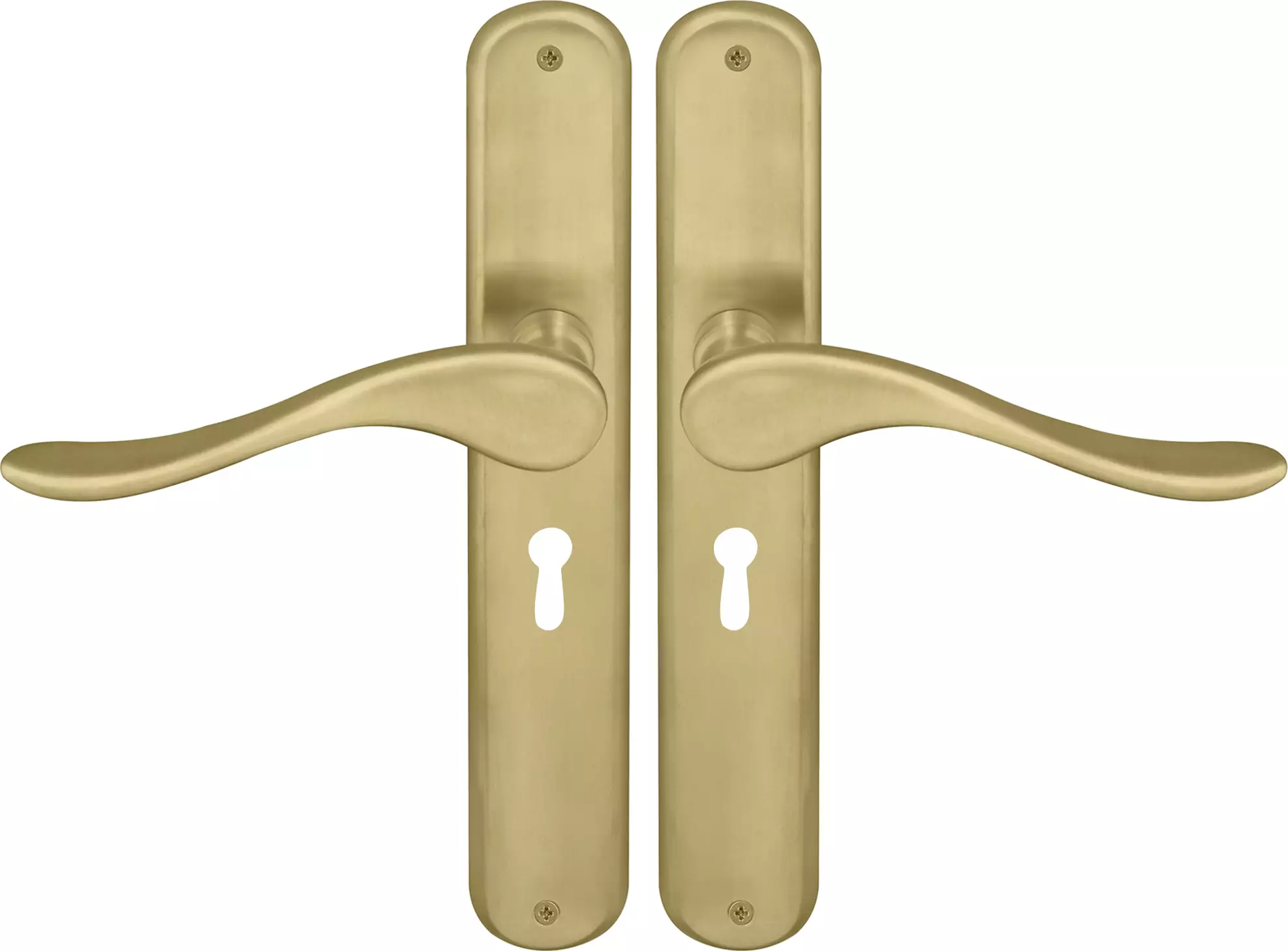 Haven Oval Longplate Std Keyhole - MSB