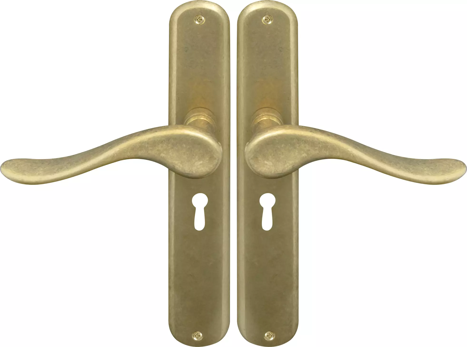 Haven Oval Longplate Std Keyhole - RLB