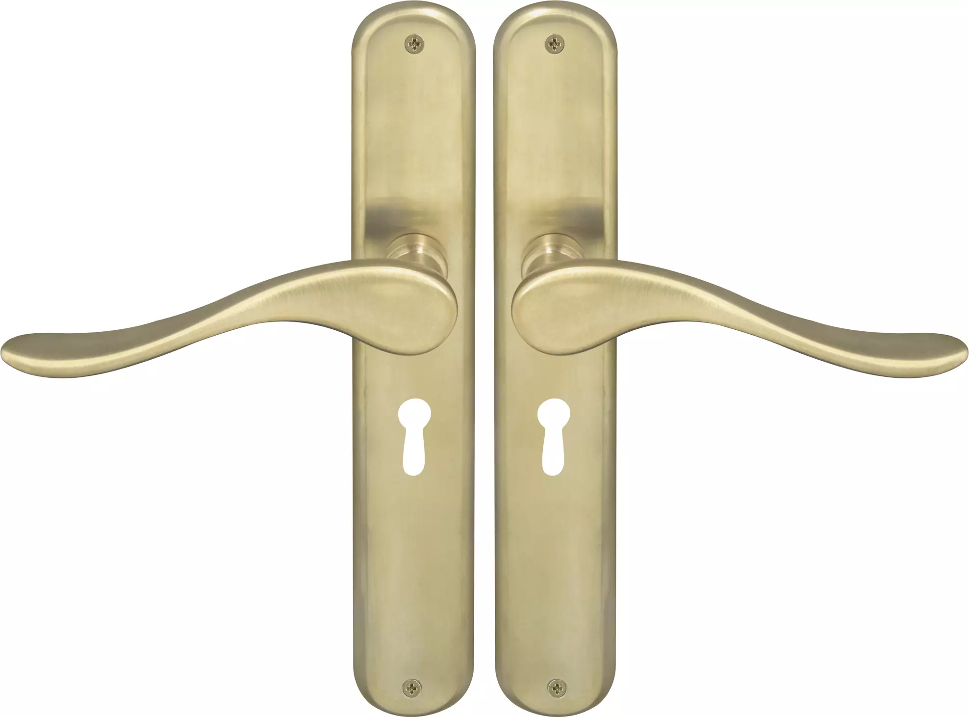 Haven Oval Longplate Std Keyhole - USB