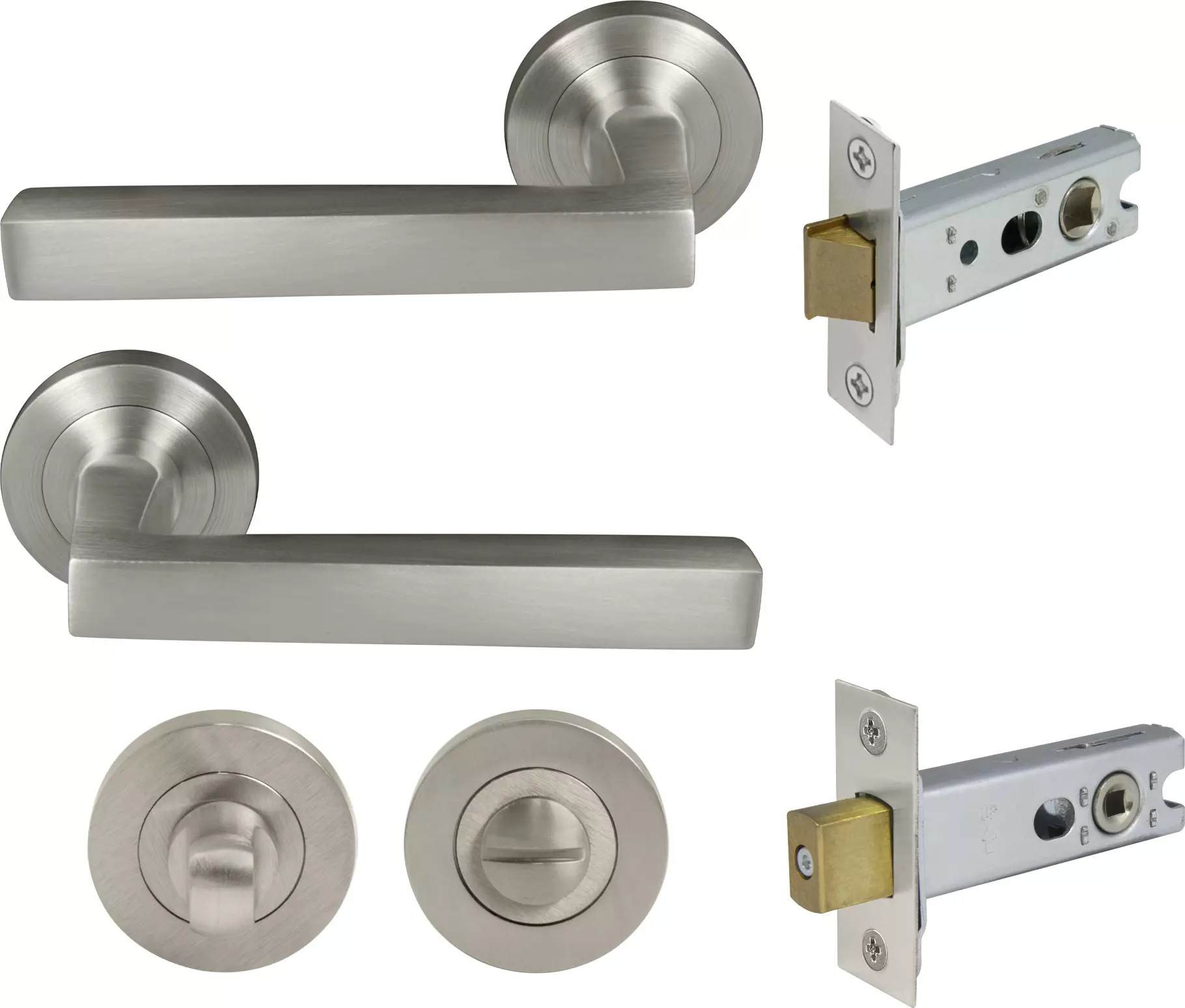 Federal Round Rose Privacy Set - BN