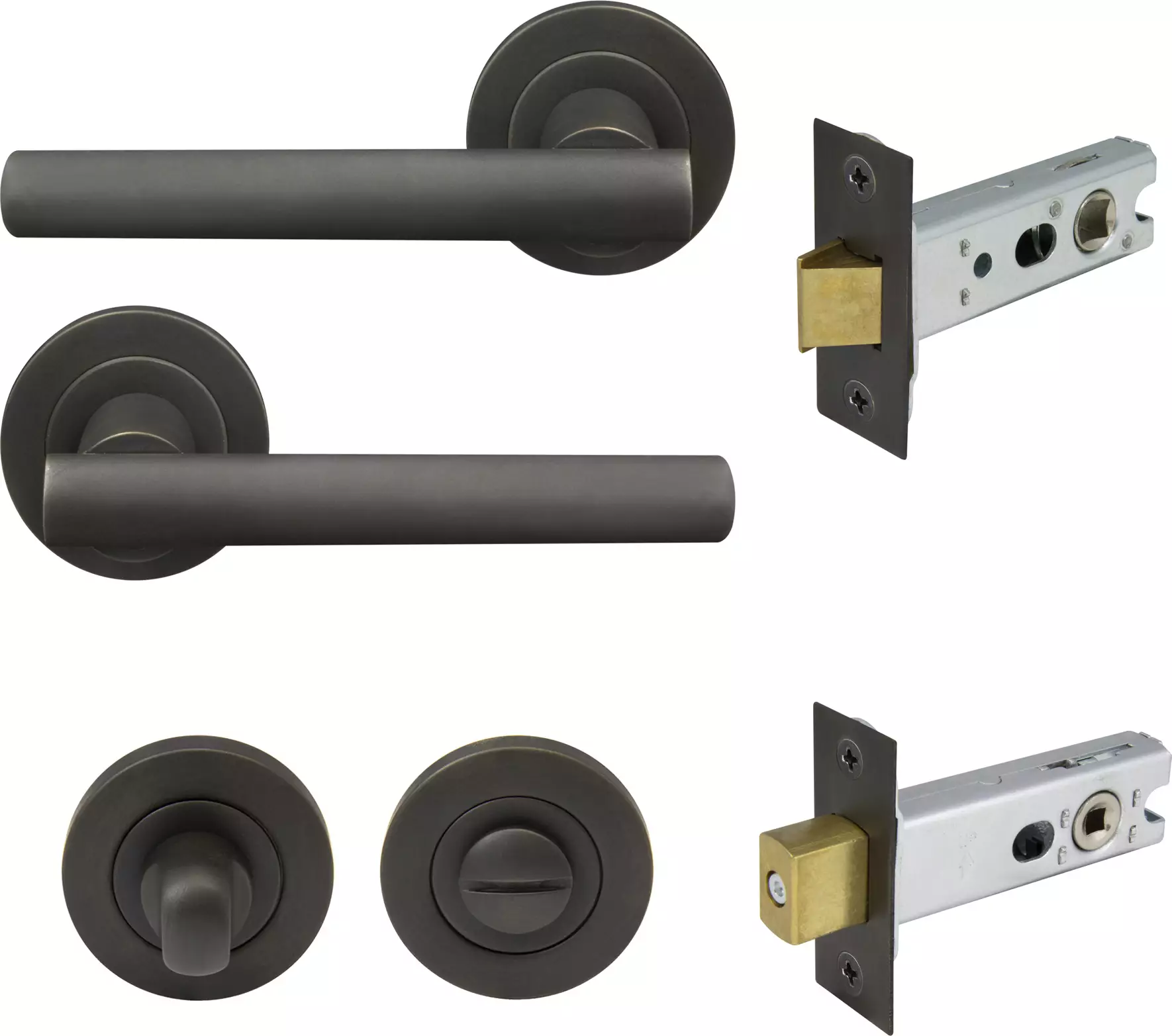 Charleston Round Rose Privacy Set - DRB