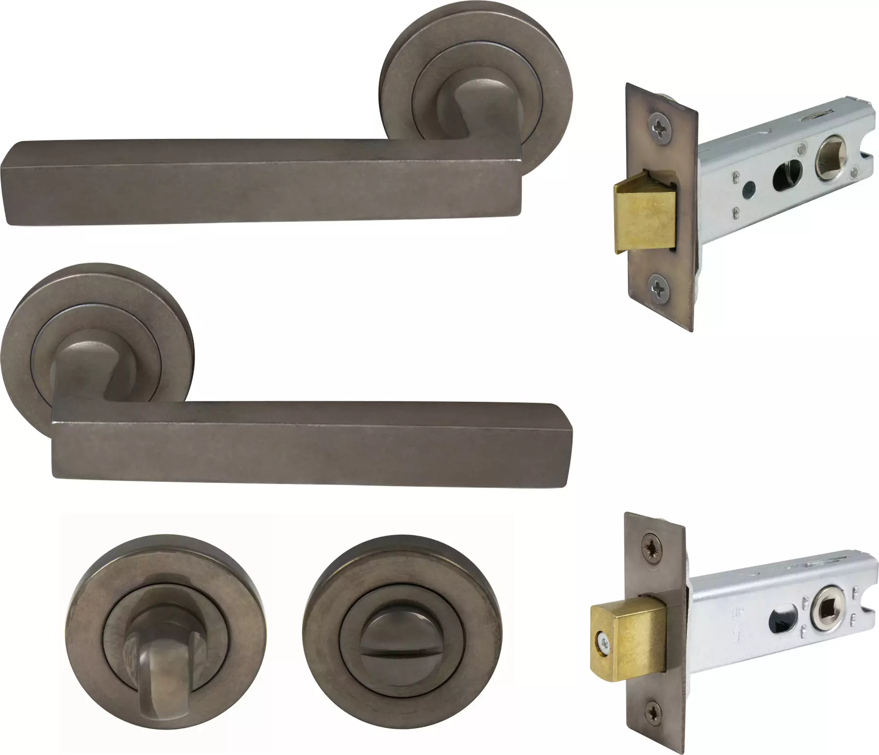 Federal Round Rose Privacy Set - NB