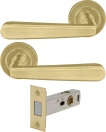 Villa Round Rose Passage Set - Magn. Latch - MSB