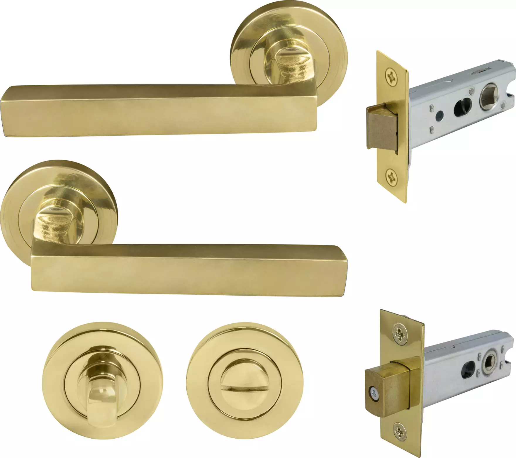 Federal Round Rose Privacy Set - UB