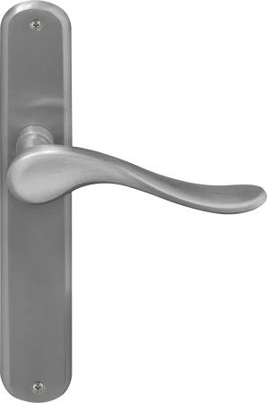 Haven Longplate Oval Dummy Lever - LH - PC