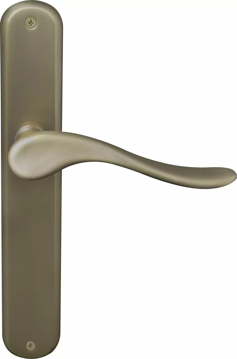 Haven Longplate Oval Dummy Lever - LH - RB