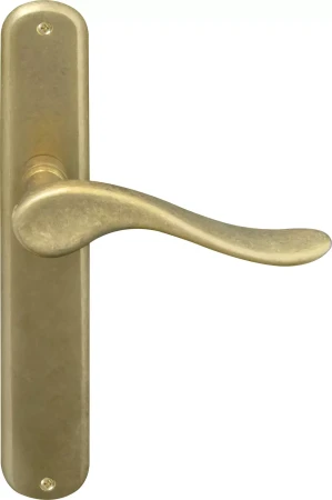 Haven Longplate Oval Dummy Lever - LH - RLB