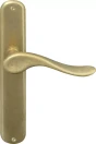 Haven Longplate Oval Dummy Lever - LH - RLB