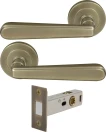 Villa Round Rose Passage Set - Magn. Latch - RB