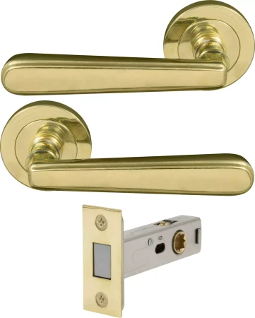 Villa Round Rose Passage Set - Magn. Latch - UB
