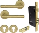 Charleston Round Rose Entrance Set - E85 - RLB