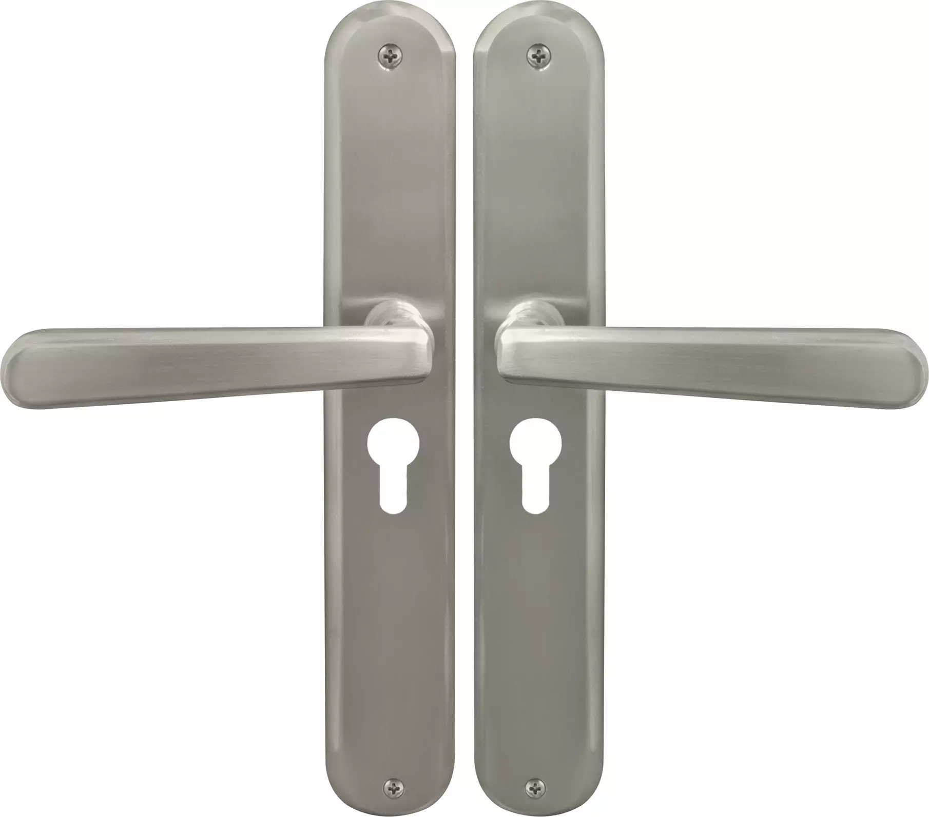 Villa Oval Longplate E48 Keyhole - BN