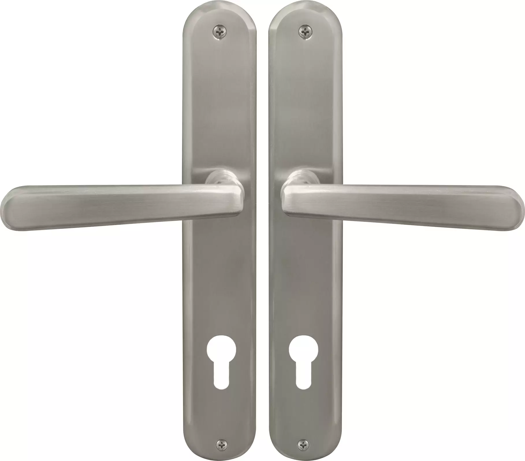 Villa Oval Longplate E85 Keyhole - BN