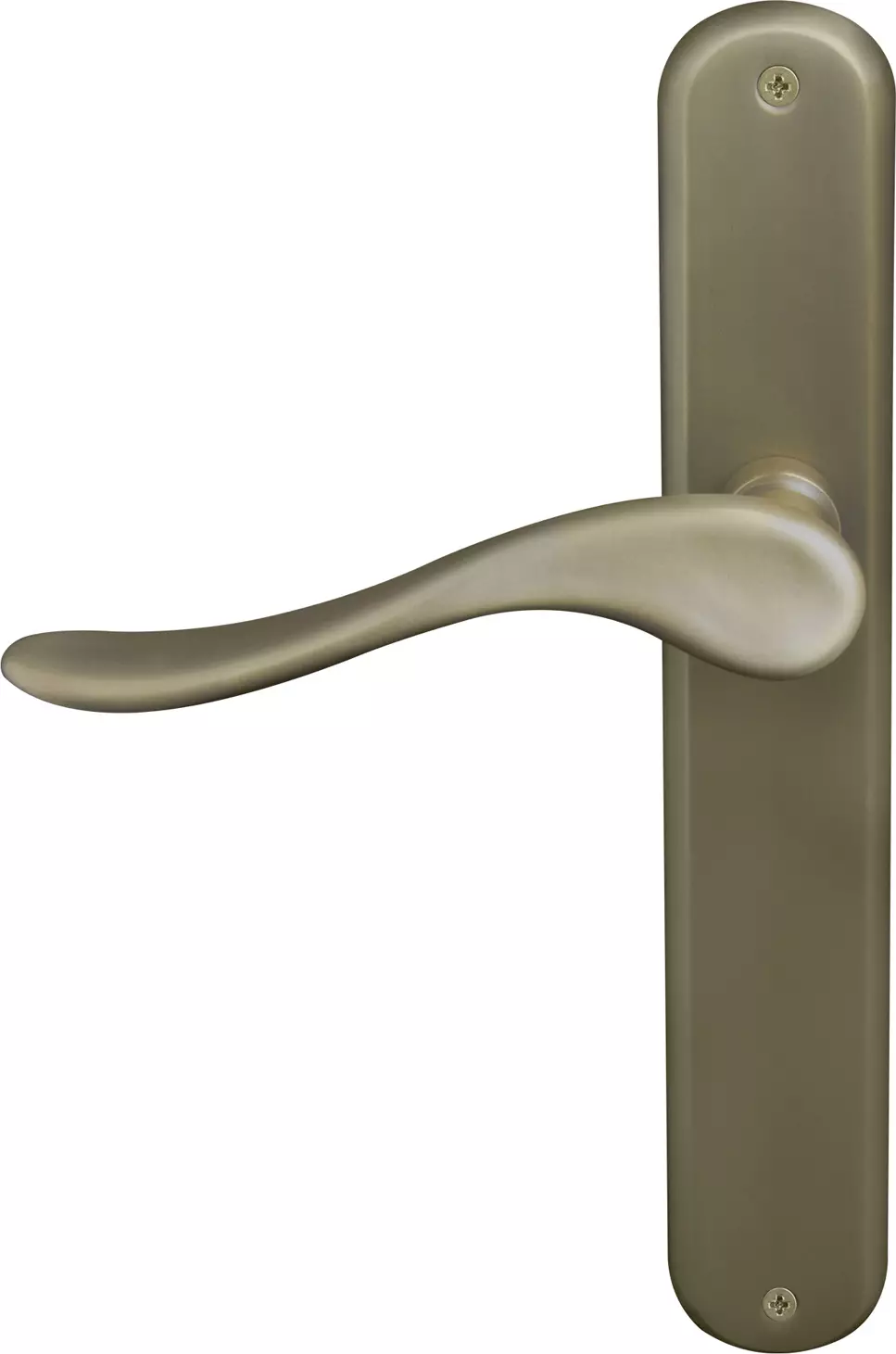 Haven Longplate Oval Dummy Lever - RH - RB