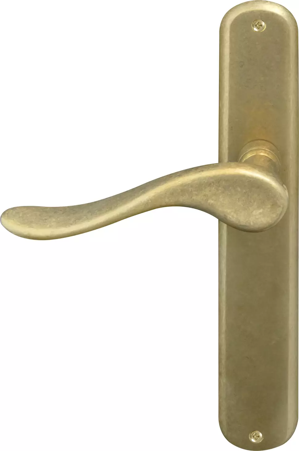 Haven Longplate Oval Dummy Lever - RH - RLB