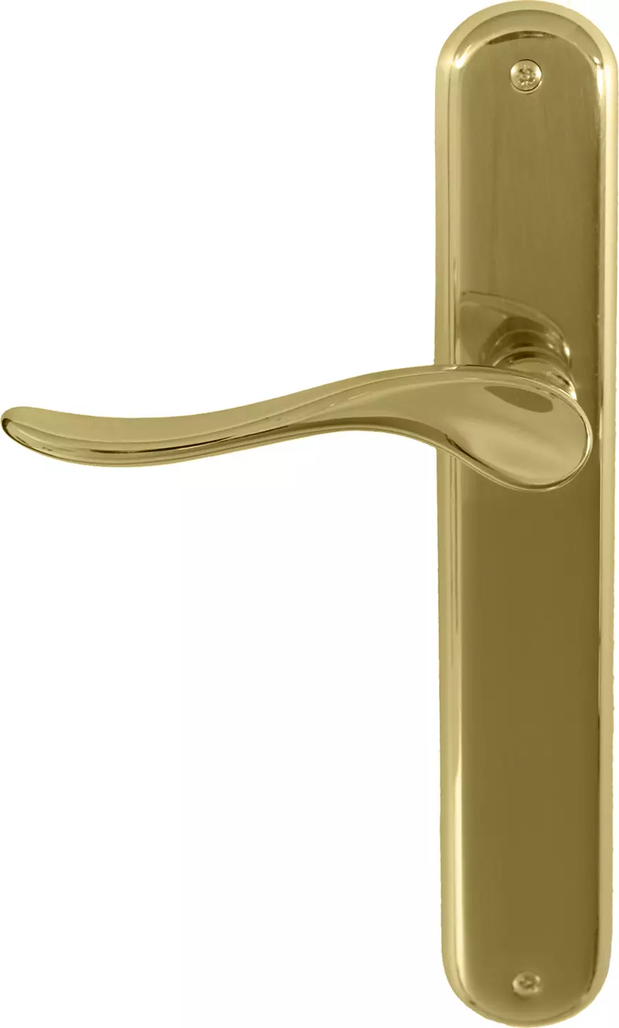 Haven Longplate Oval Dummy Lever - RH - UB