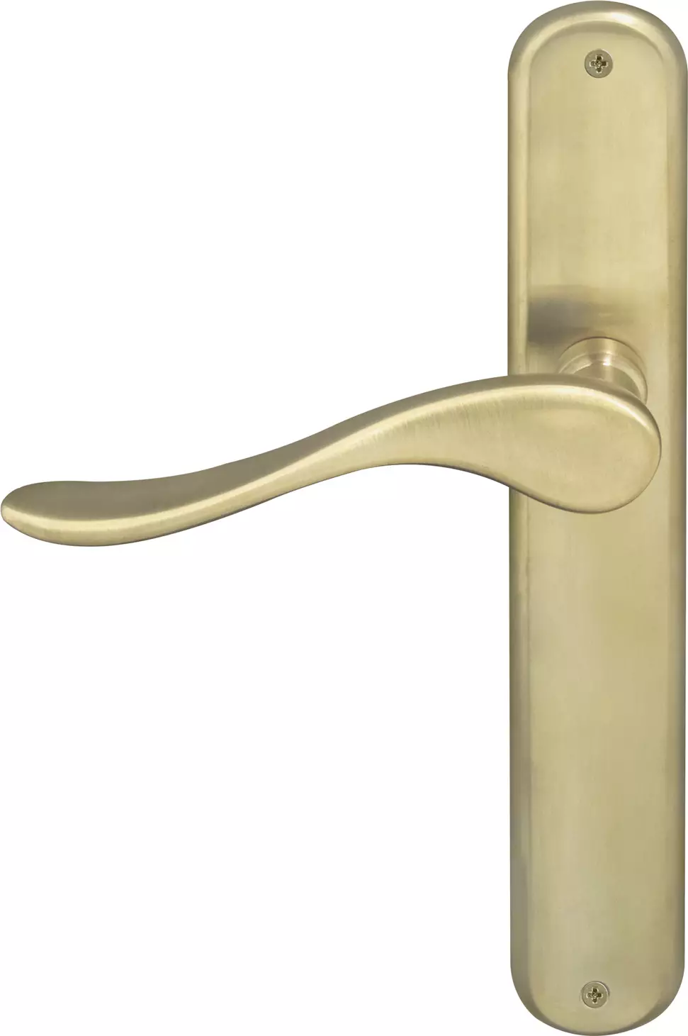 Haven Longplate Oval Dummy Lever - RH - USB